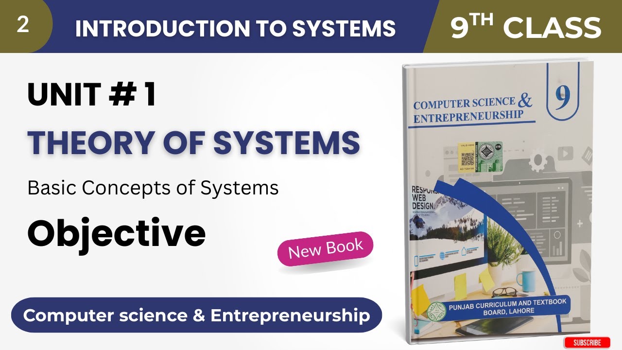 Class 9 Computer | System Objectives | Types of Objective | Chapter 1 New Book