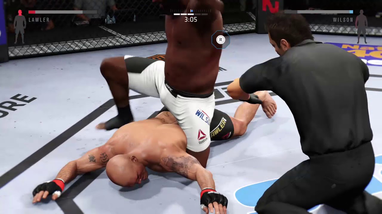 Robbie Lawler gets knocked out cold