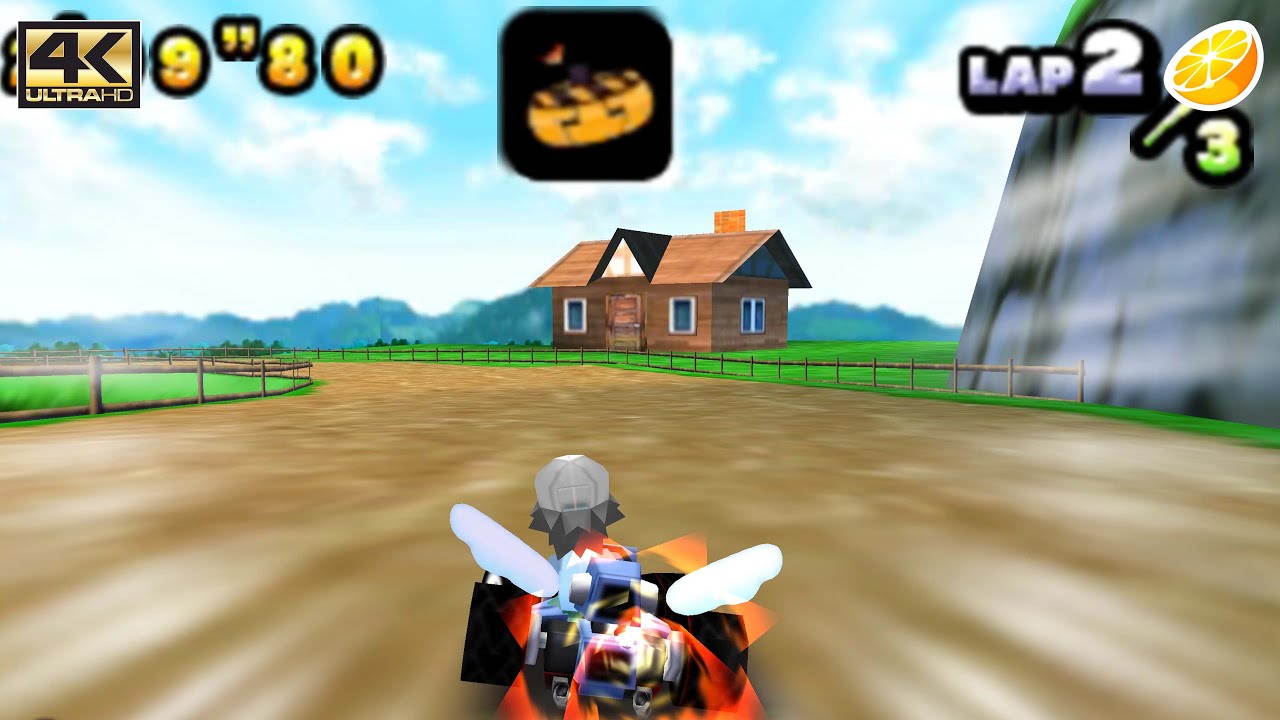 Family Kart 3D - 3DS Gameplay 4K 2160p (Citra) - YouTube