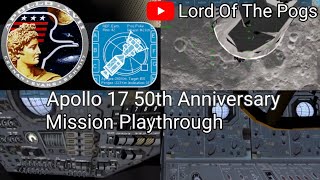 Apollo 17 50th Anniversary Mission Playthrough On Space Simulator