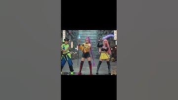 Thumbnail of KPop Demon Hunters in Real Life (Takedown) HUNTR/X Rumi, Zoey, Mira! #kpopdemonhunters #Twice