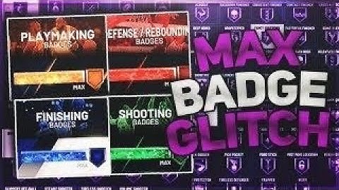 MAX BADGE GLITCH ON NBA 2K20! MAX BADGES IN ONE DAY!