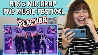 BTS Mic Drop on FNS Music Festival 2020 - Reaction