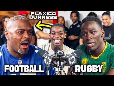 "Rugby is Harder than the NFL!" (Plaxico Burress Gets Heated)