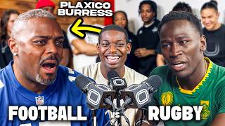 Are NFL Players "Soft"? (Football vs Rugby ft. Plaxico Burress) screenshot 2