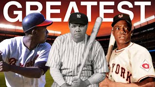 20 GREATEST Baseball Players Of All Time