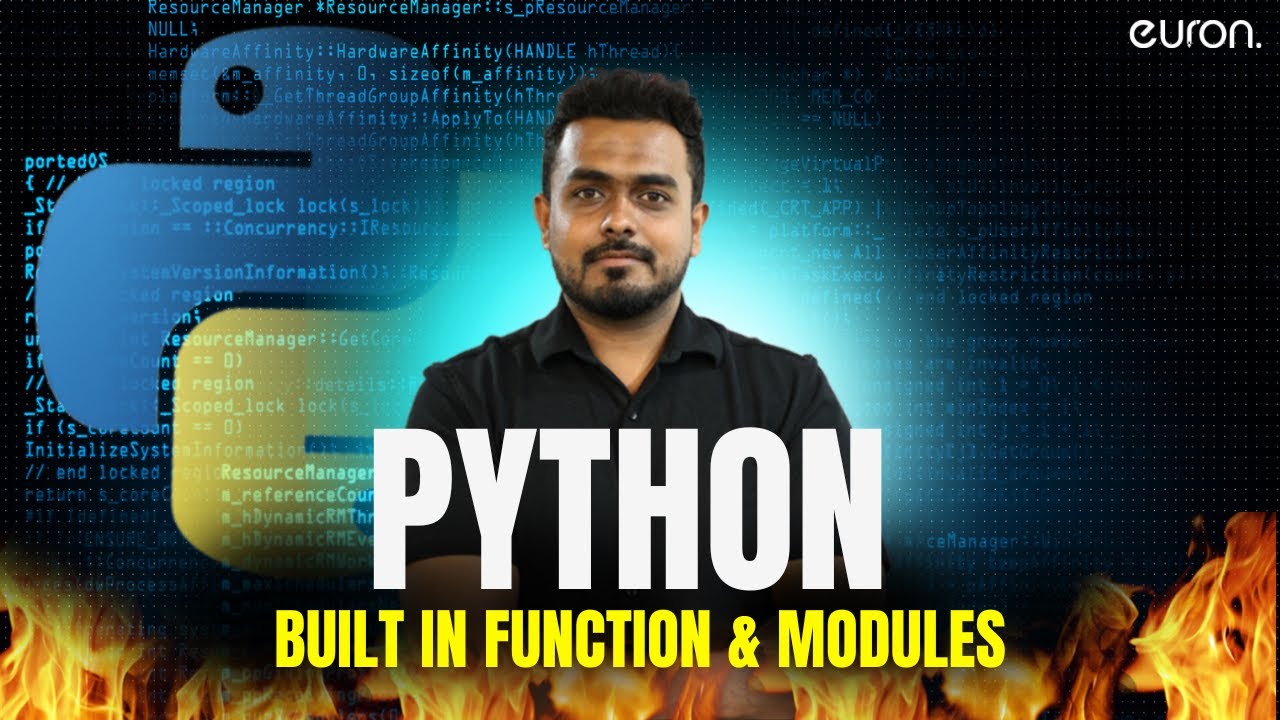 9. Python Built in Function & Modules | ಪೈಥಾನ್ ಕಾರ್ಯ ಮತ್ತು ಮಾಡ್ಯೂಲ್ ...