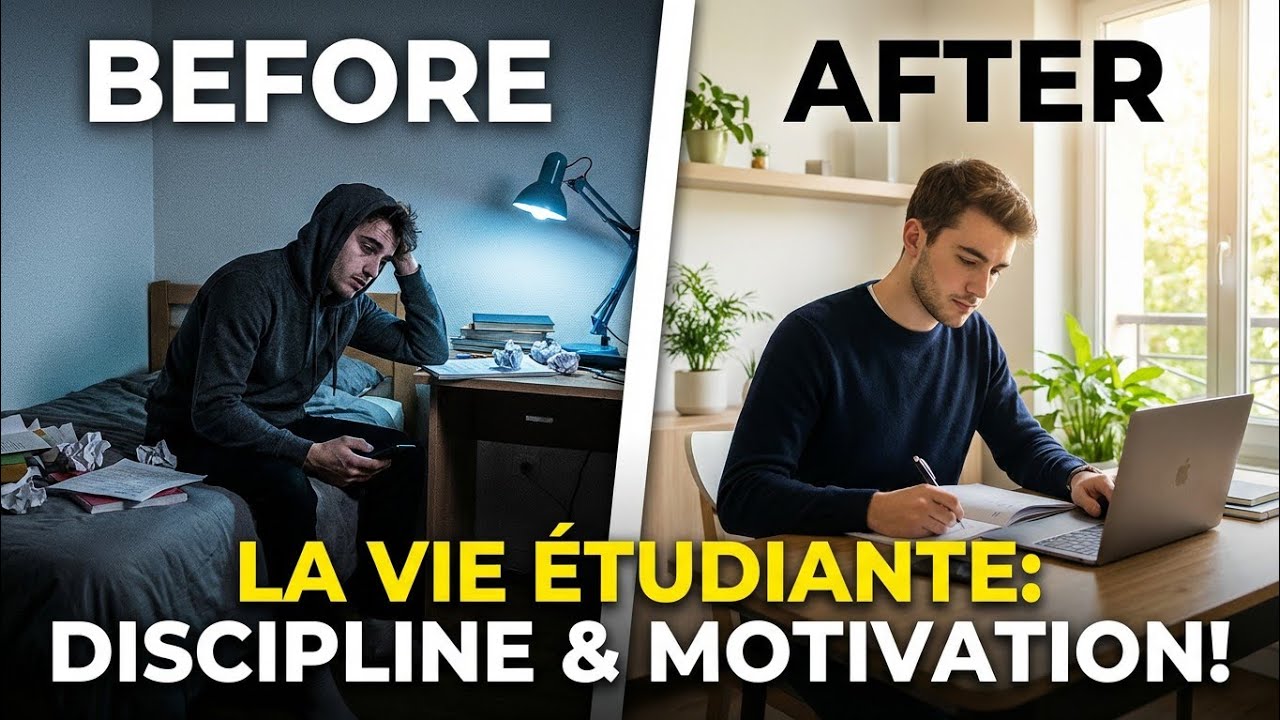 FINI LA FLEMME : 3 techniques pour devenir (vraiment) discipliné à la fac