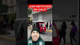 ¿HAY MOTOTAXIS EN #CHILE?