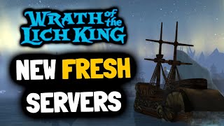 NEW Fresh WOTLK Server Announced - Will it reduce the Queue times 