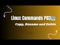 Linux File Commands in Minutes! 💻 | Rename, Delete, Copy Files & Dirs 🚀