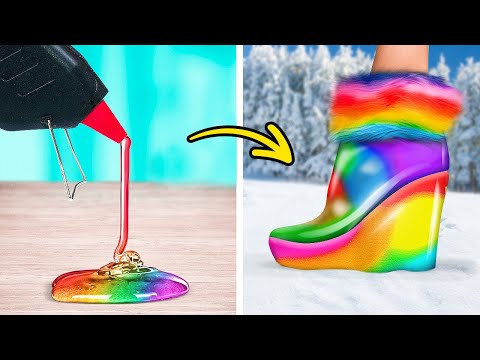 행복한 발을 위한 놀라운 신발 공예와 해킹 👟✨
