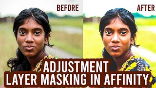 Adjustment Layer Masking in Affinity 3