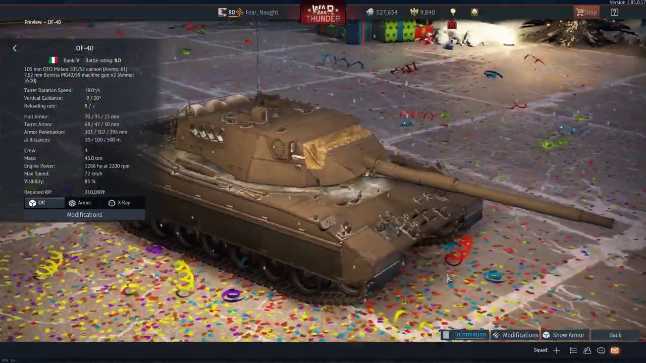 War Thunder Italian Tanks The Dev Server with Update 1.85 "Supersonic"