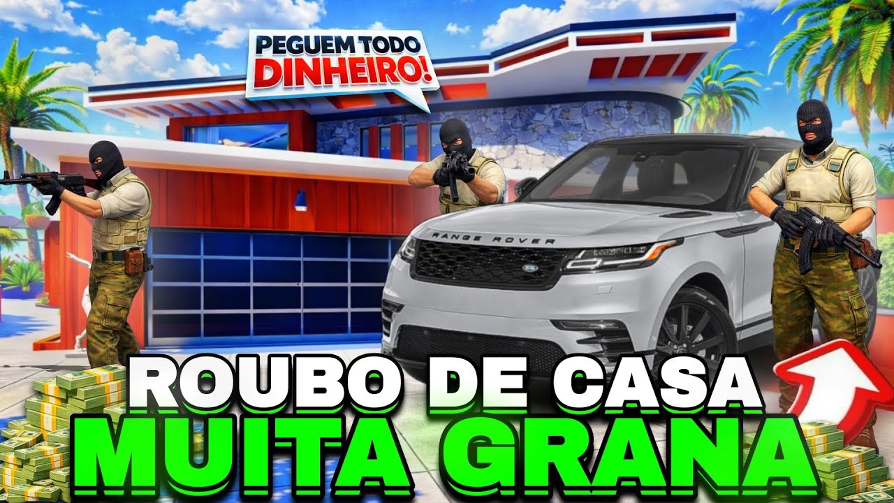 🤑LUCREI!! (ROUBO DE CASA)🔥 MUITO DINHEIRO✅ no | LIVE RUSSIA!💰✅🔥