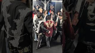 公演直前の円陣❤️‍