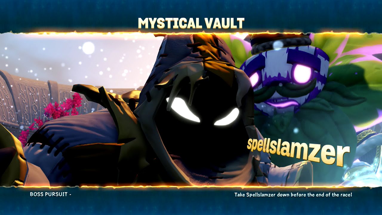 SKYLANDERS SUPERCHARGERS BOSS PURSUIT SPELLSLAMZER YouTube
