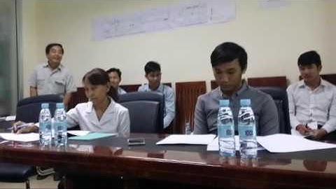 Clip Video on the Project Execution Plan Training Course 23122016