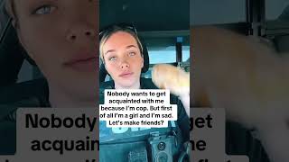 Men avoid me because Im a cop lonelygirl datingover50 femalepoliceofficer #shorts