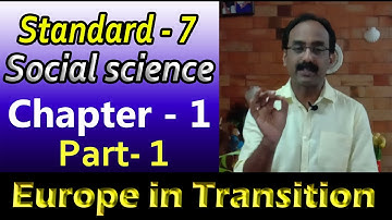 V teach Std 7 Social Science Chapter 1 | Part 1