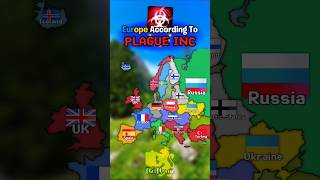 🇪🇺🦠 Europe According To Plague Inc #europe #map #mapping #plagueinc