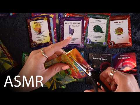 ✨AD FREE ASMR✨ Doomlings Gold Packs (🎧 soft spoken/whisper, tapping, scratching)