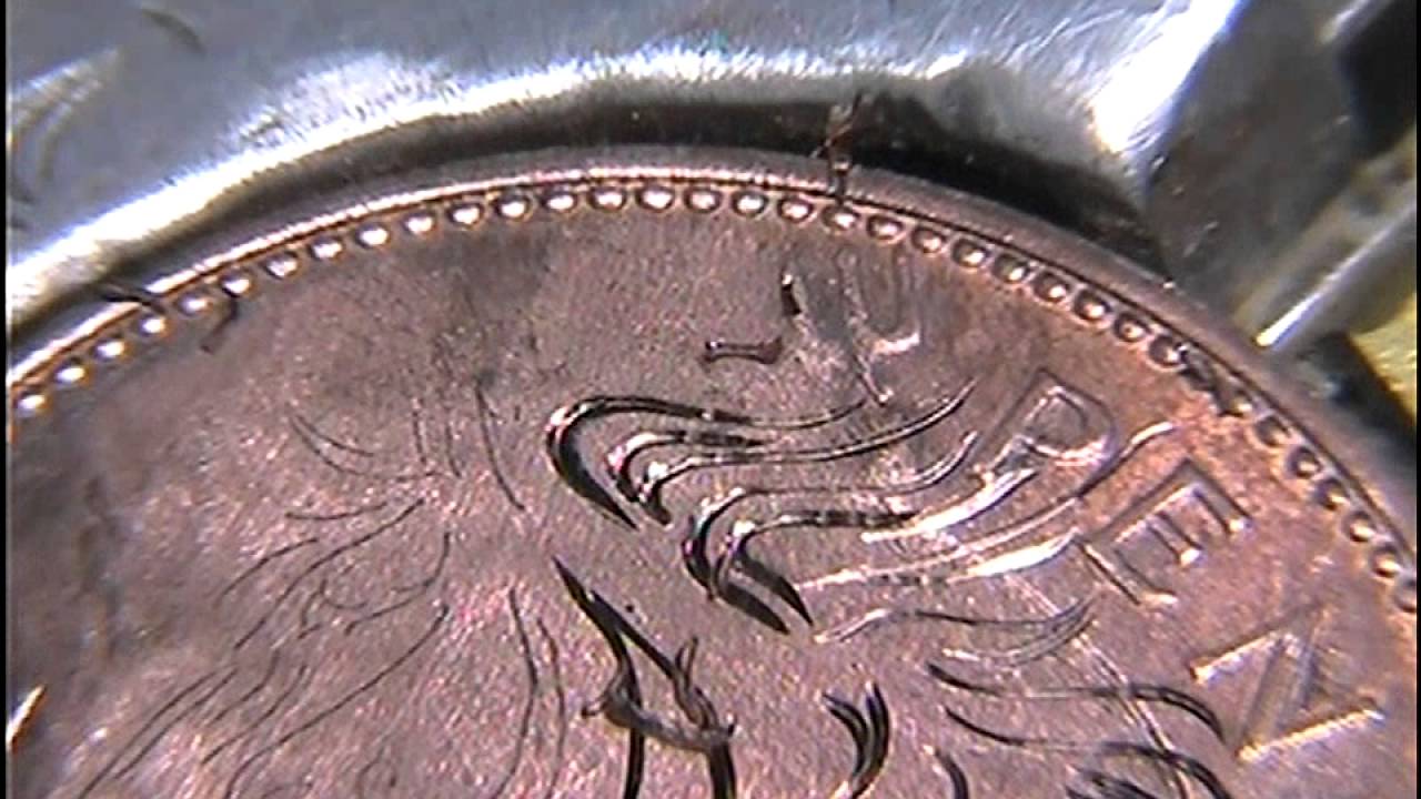 Homemade Hand Engraving Machine Demonstration With Thumb Control YouTube