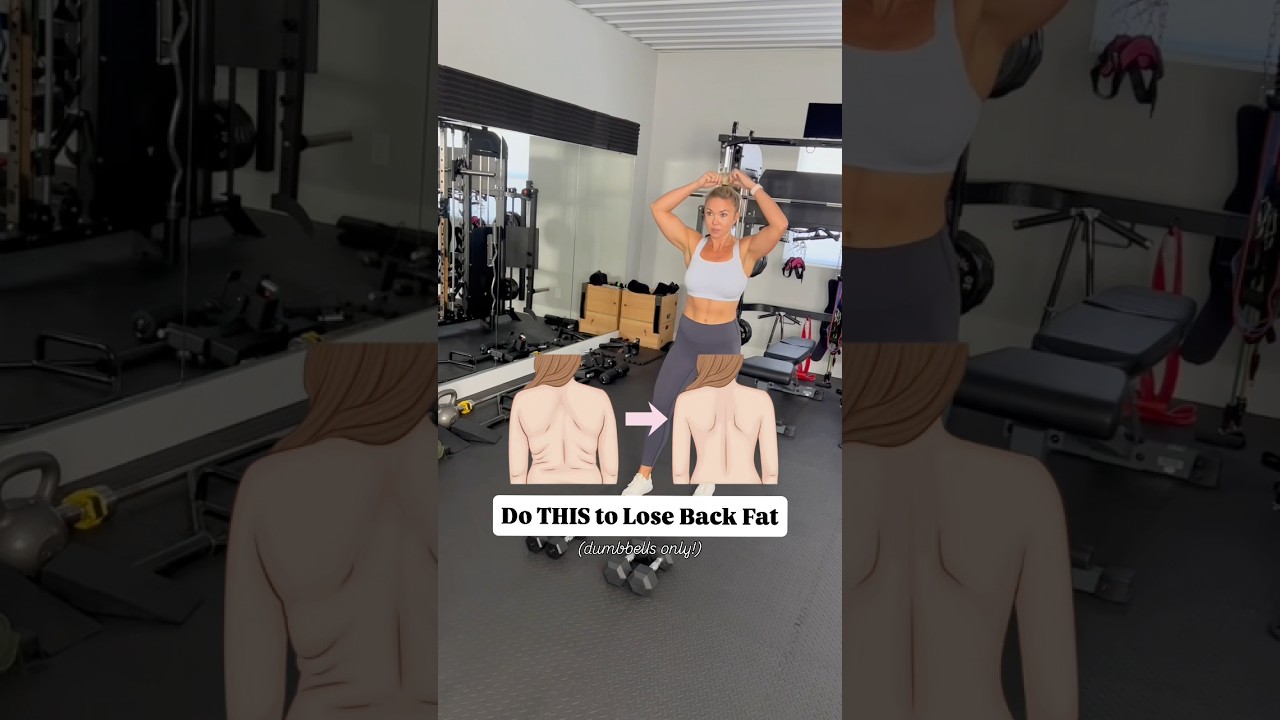 Do THIS to lose back fat 