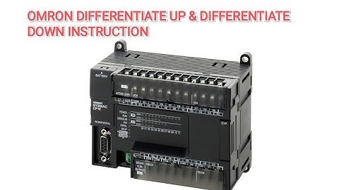 OMRON PLC DIFFERENTIATE UP AND DIFFERENTIATE DOWN INSTRUCTION