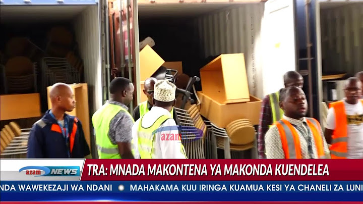Makontena ya Makonda yasipouzika yatatafutiwa utaratibu mwingine