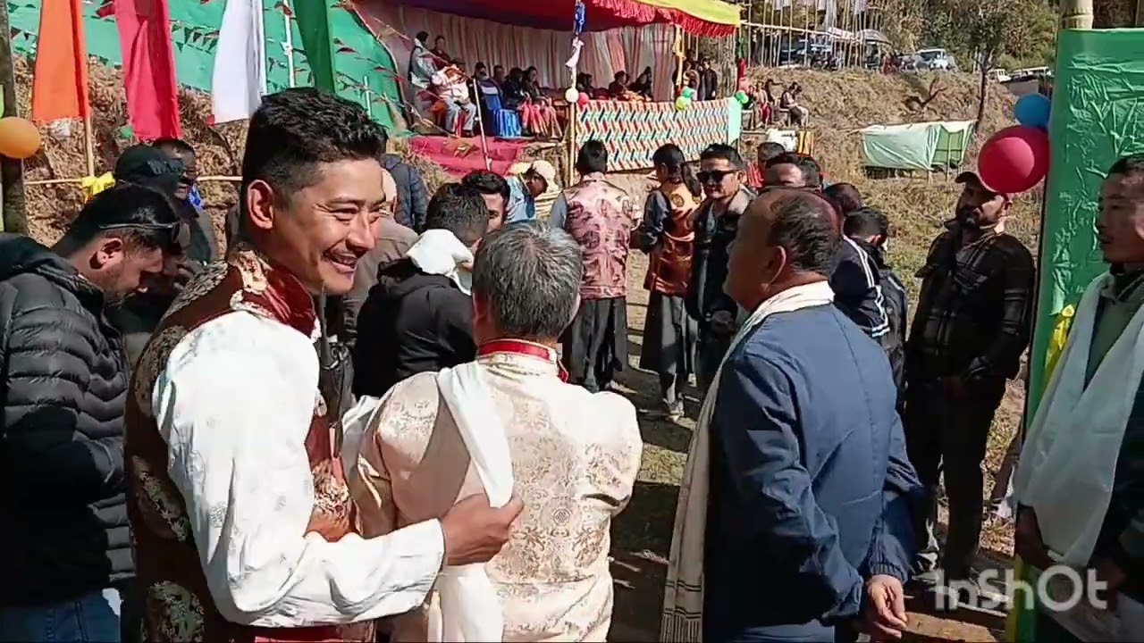 Grant opening of MLA cup Archery tournament at Kyongsa Kingston, Aritar GPU Chujachen Constituency.