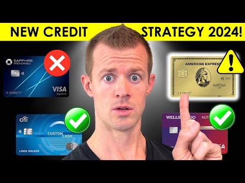 My ALL NEW 2024 Credit Card Strategy (No Amex Gold?!)