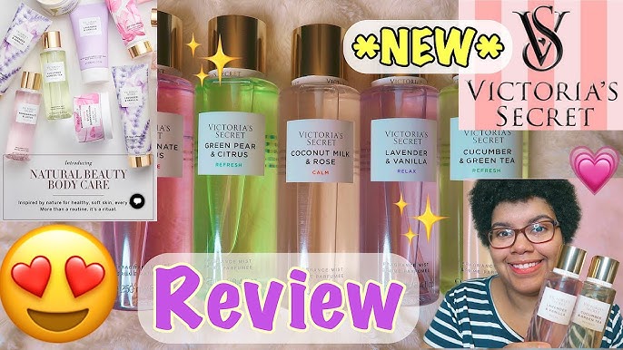 Victoria's Secret Natural Beauty Collection Fragrance Mist Haul & Review 