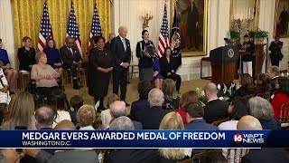 Presidential Medal of Freedom awarded to Medgar Evers