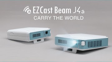 EZCast Beam J4a  - A Wi-Fi mobile projector featuring Android 10