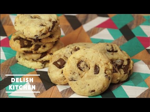 材料５つ！チョコチップクッキー｜How to make chocolate chip cookies レシピ recipe