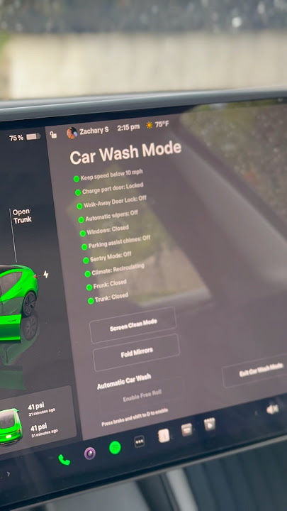 How to Turn off Car Wash Mode Tesla: Quick & Easy Guide