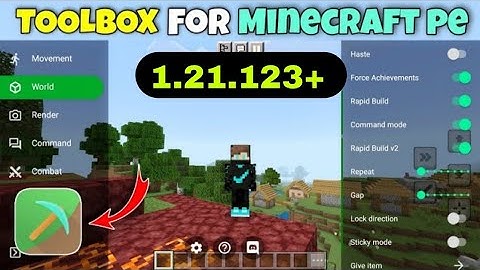 New Toolbox 1.21.123 For MCPE 🔥 (Latest version) ✅
