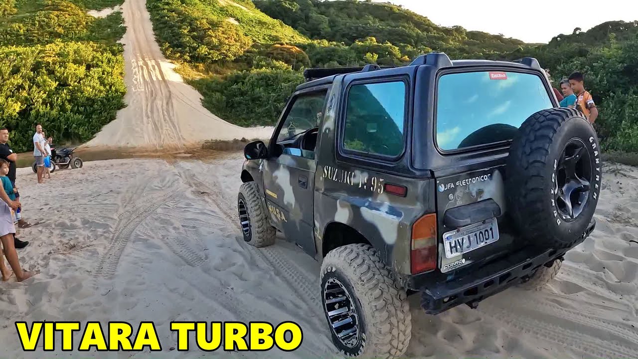VITARA TURBO E UTV NA DUNA DO CHEFE- RN