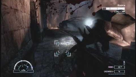Aliens Vs Predator 2010 (3) Marine Walkthrough mission 4 part 1 HD