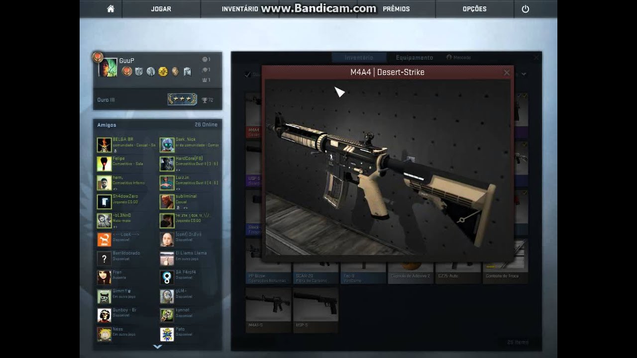 CS:GO Raffle/Giveaway M4A4 DESERT-STRIKE - YouTube