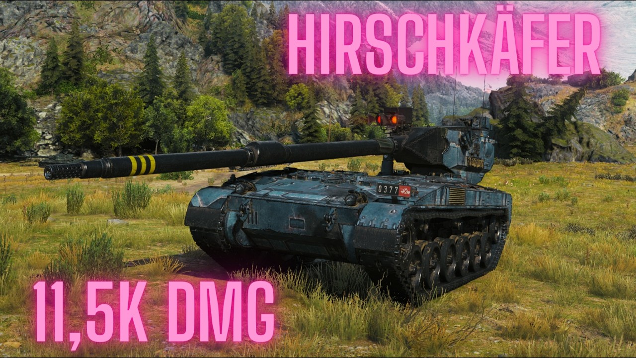 Hirschkäfer | 11.5K Damage and 2 Kills | World of Tanks