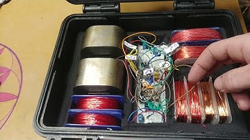 MEG Replication 3.5 - motionless electromagnetic generator preparing for Transformer core testing