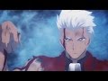 Archer vs lancer  full fight  fate stay night unlimited blade works
