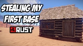 RUST | STEALING MY FIRST BASE! Solo Survival! S7-E1