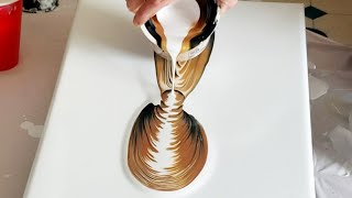 Back To Basics! Traveling Ring Pour | Are Measurements Important? Acrylic Pouring Simplified