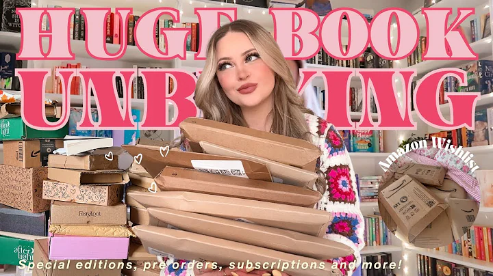 HUGE book unboxing haul!! 📦💫waterstones, amazon, special editions, indie, fairyloot & more! thumbnail