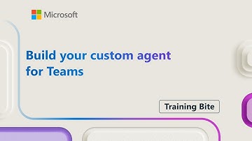 Build your custom agents for Teams