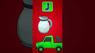 Learn Letter J – J for Jeep 🚙, J for Jug 🫗 | ABC Phonics Song for Kids