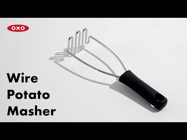 Stainless Steel Wire Masher, Heavy Duty Mashed Potatoes Masher